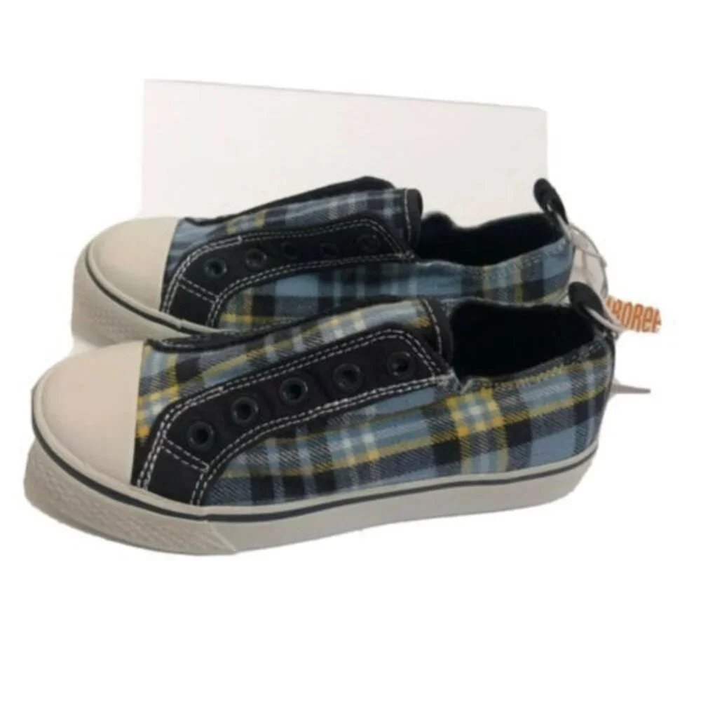 Gymboree Boys Canvas Blue Size 12  Shoes Sneakers
